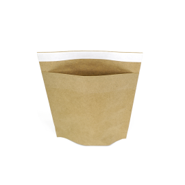 Oval Bottom Mailer with Single Adhesive Tape