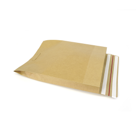 V Shape Mailer with Two Adhesive Tapes with Die Cutting Handle