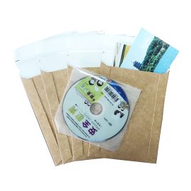 Rigid Flat Kraft Card Envelope